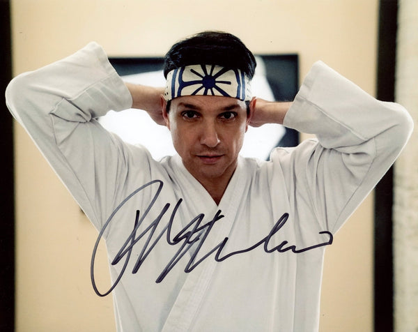 Ralph Macchio The Karate Kid 8x10 Signed Photo