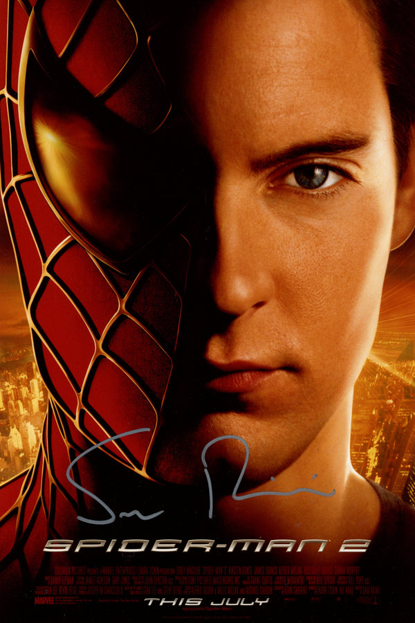 Sam Raimi Spider-Man 2 8x10 Signed Photo JSA Certified Autograph