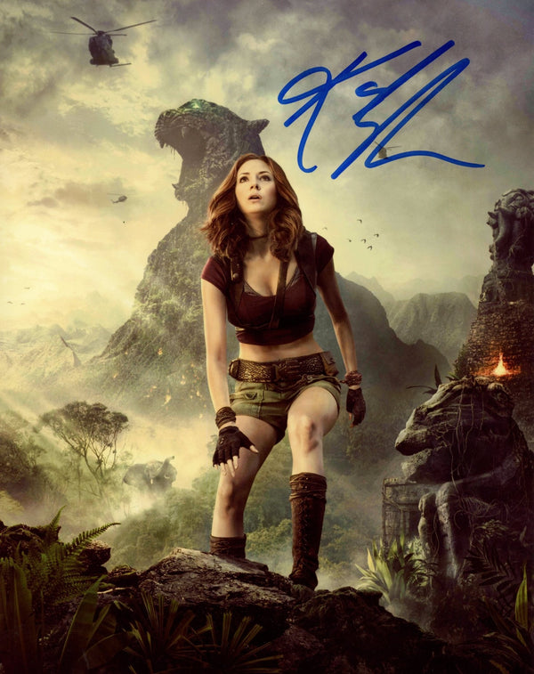 Karen Gillan Jumanji 8x10 Signed Photo JSA Certified Autograph