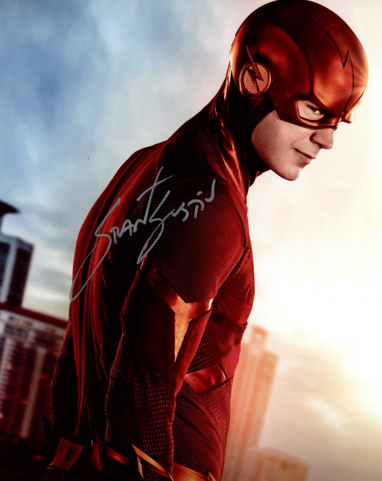 Grant Gustin The Flash 8x10 Signed Photo JSA Certified Autograph
