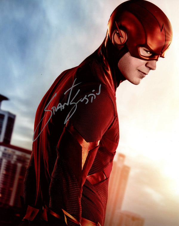 Grant Gustin The Flash 8x10 Signed Photo JSA Certified Autograph