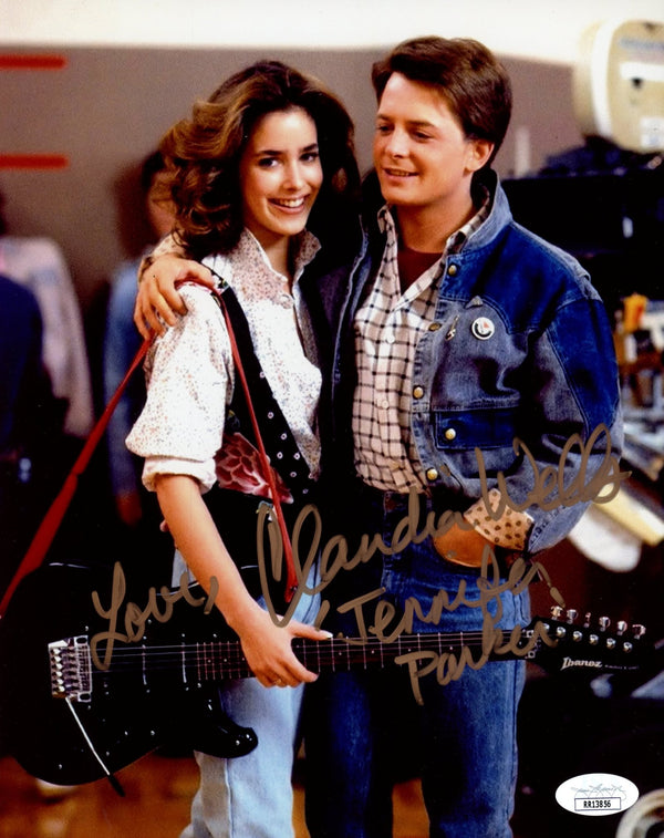 Claudia Wells Back To The Future 8x10 Signed Photo JSA Certified Autograph