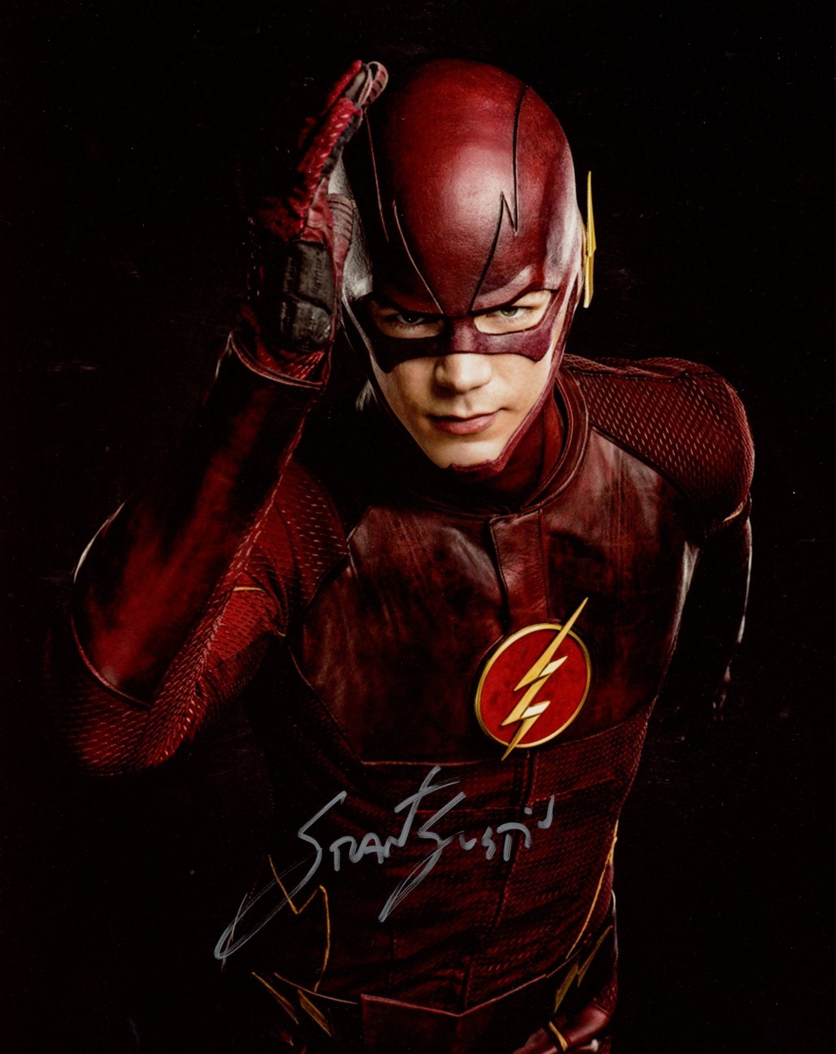 Grant Gustin The Flash 8x10 Signed Photo JSA Certified Autograph