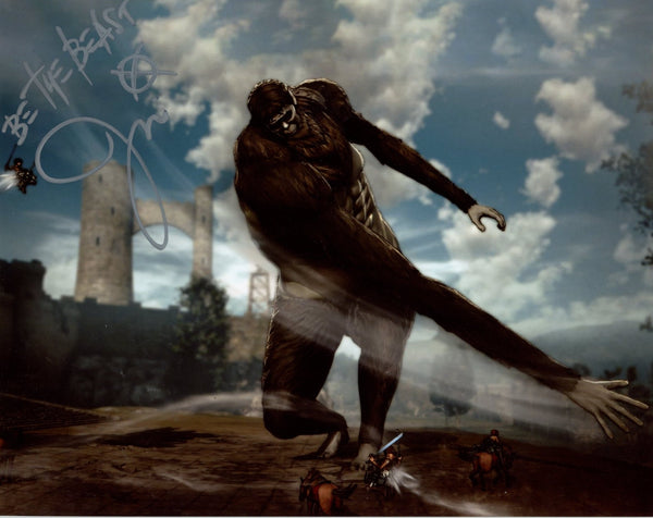 Jason Liebrecht Attack on Titan 8x10 Signed Photo