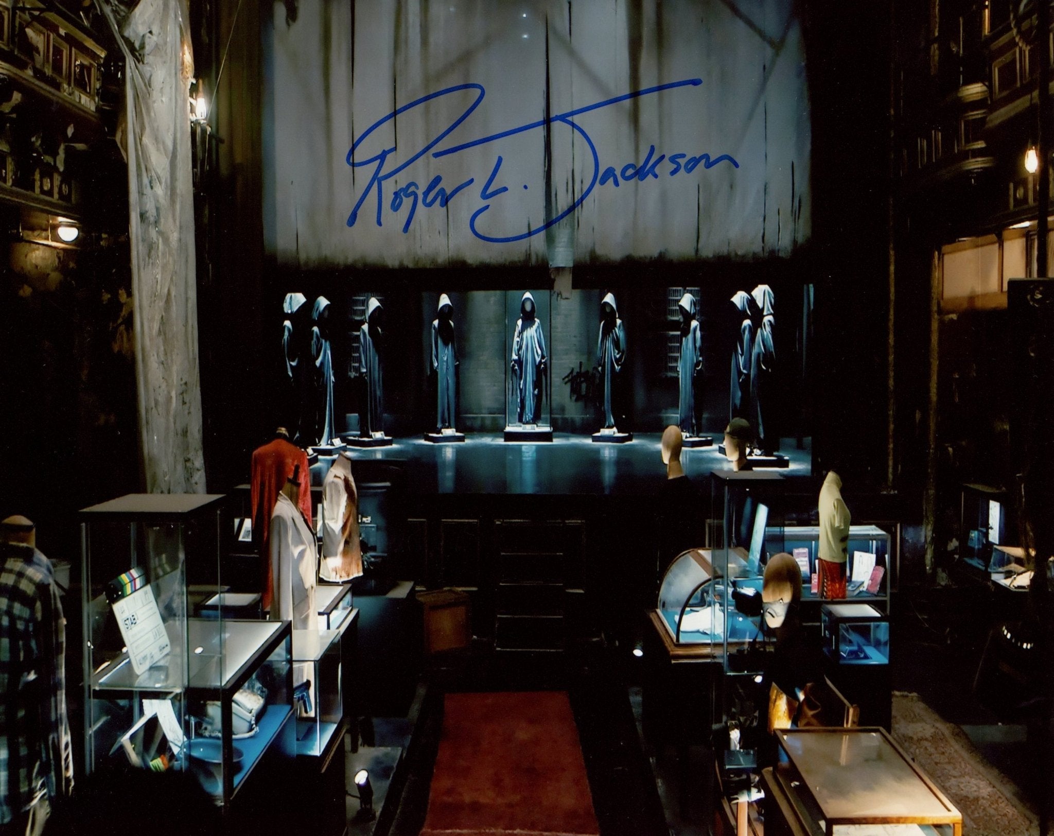 Roger L. Jackson Scream 8x10 Signed Photo JSA Certified Autograph