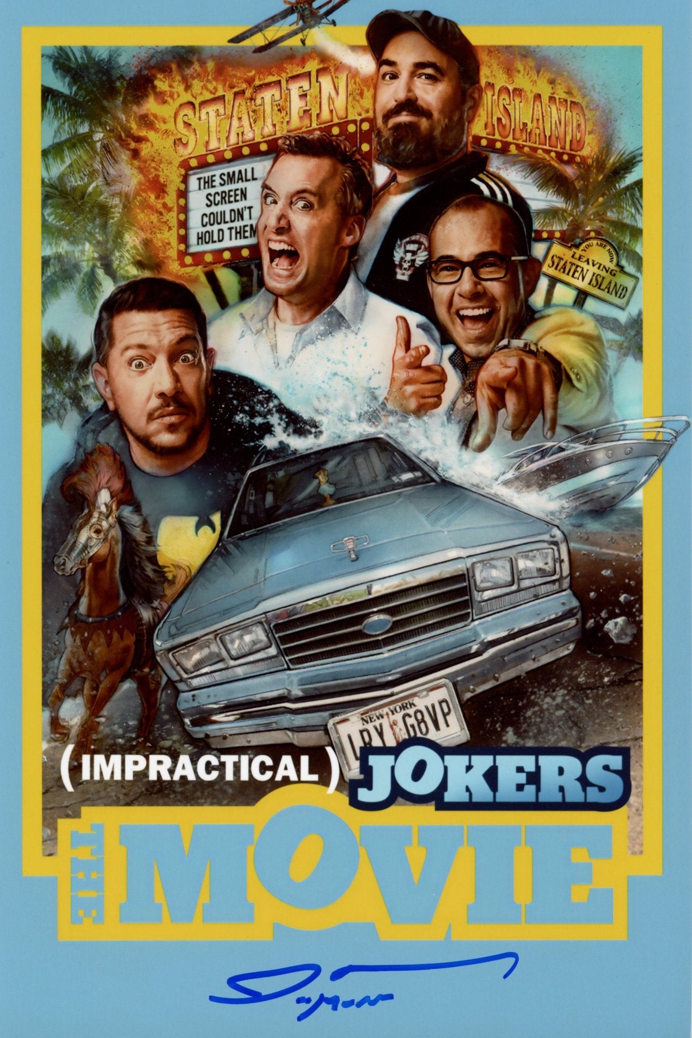 James Murray Impractical Jokers 8x12 Photo Signed JSA Certified Autograph