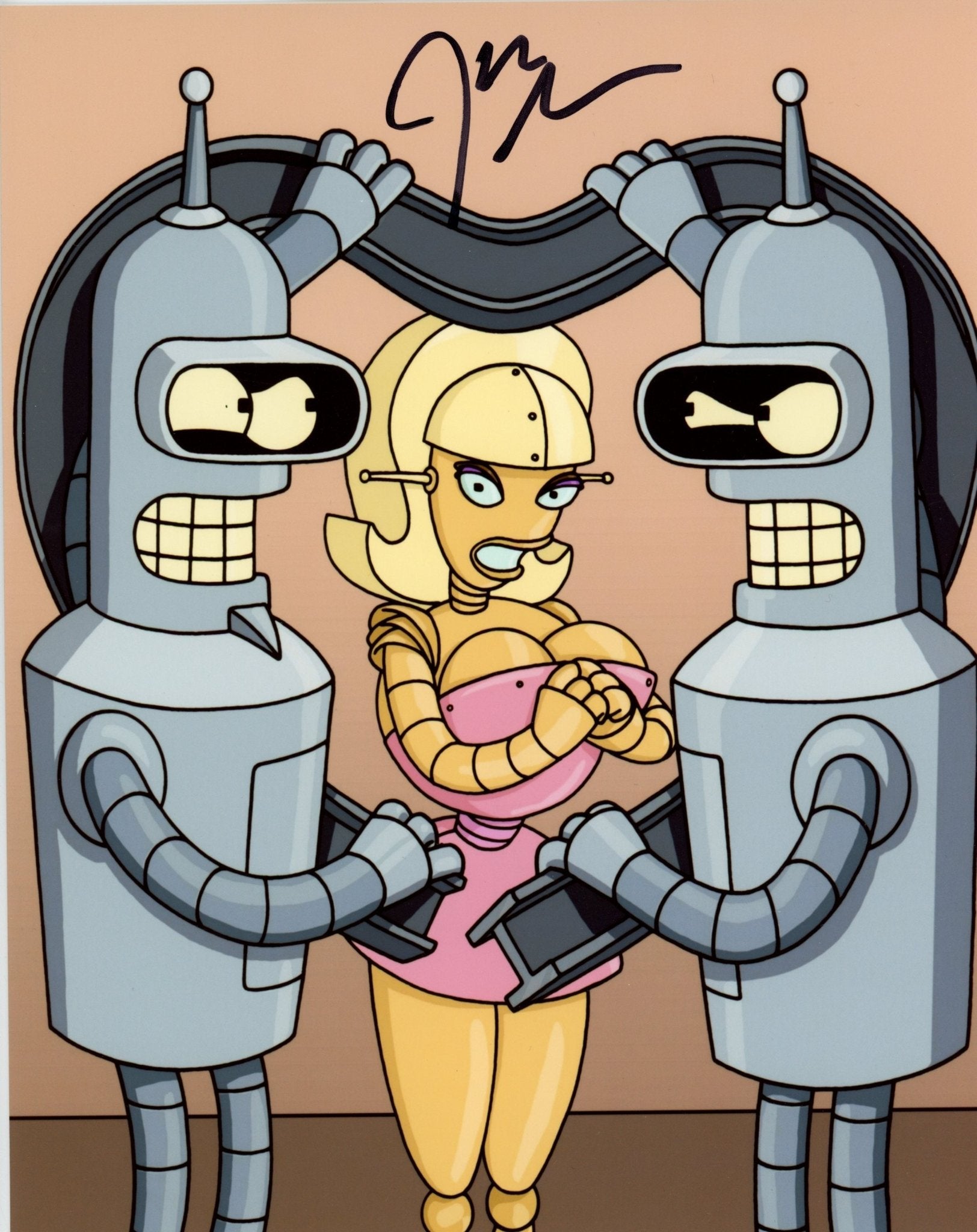 John DiMaggio Futurama 8x10 Signed Photo JSA Certified Autograph