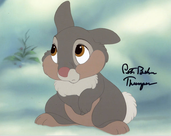 Peter Behn "Thumper" Disney's Bambi 8x10 Signed Photo