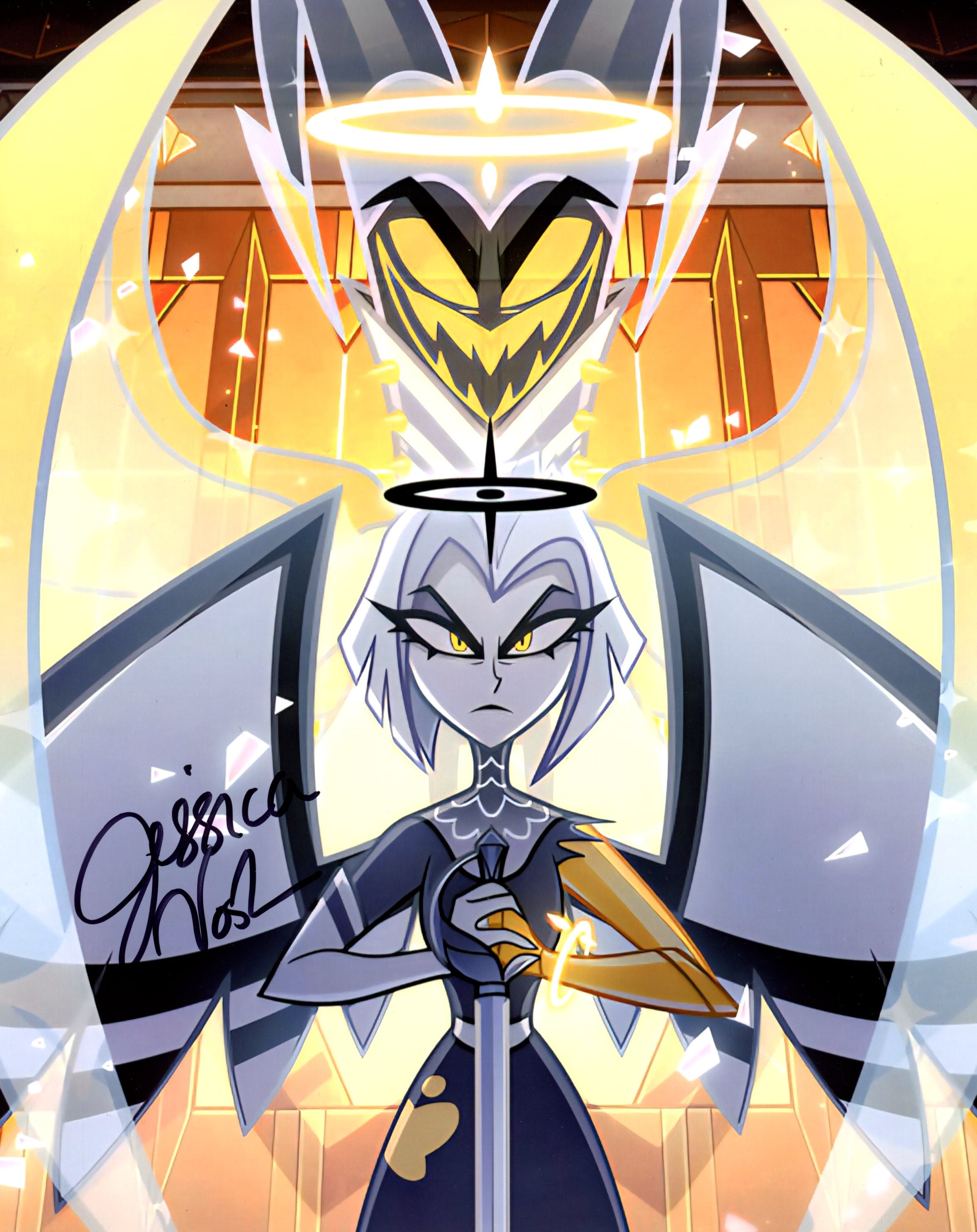 Jessica Vosk Hazbin Hotel 8x10 Signed Photo
