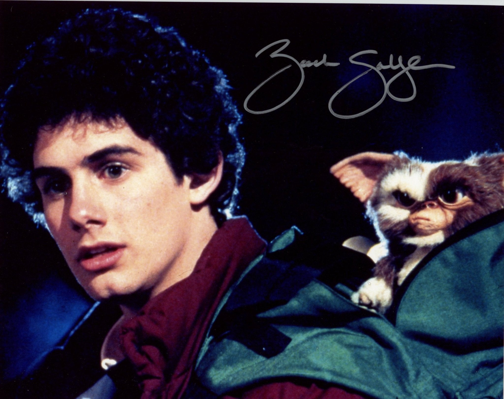 Zach Galligan Gremlins 8x10 Signed Photo JSA Certified Autograph