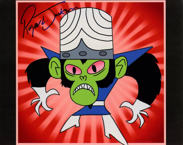 Roger L. Jackson The Powerpuff Girls 8x10 Signed Photo JSA Certified Autograph