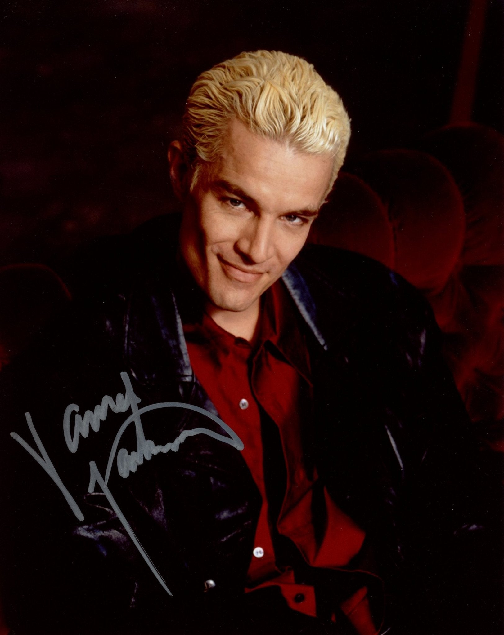 James Marsters Buffy the Vampire Slayer 8x10 Signed Photo JSA Certified Autograph