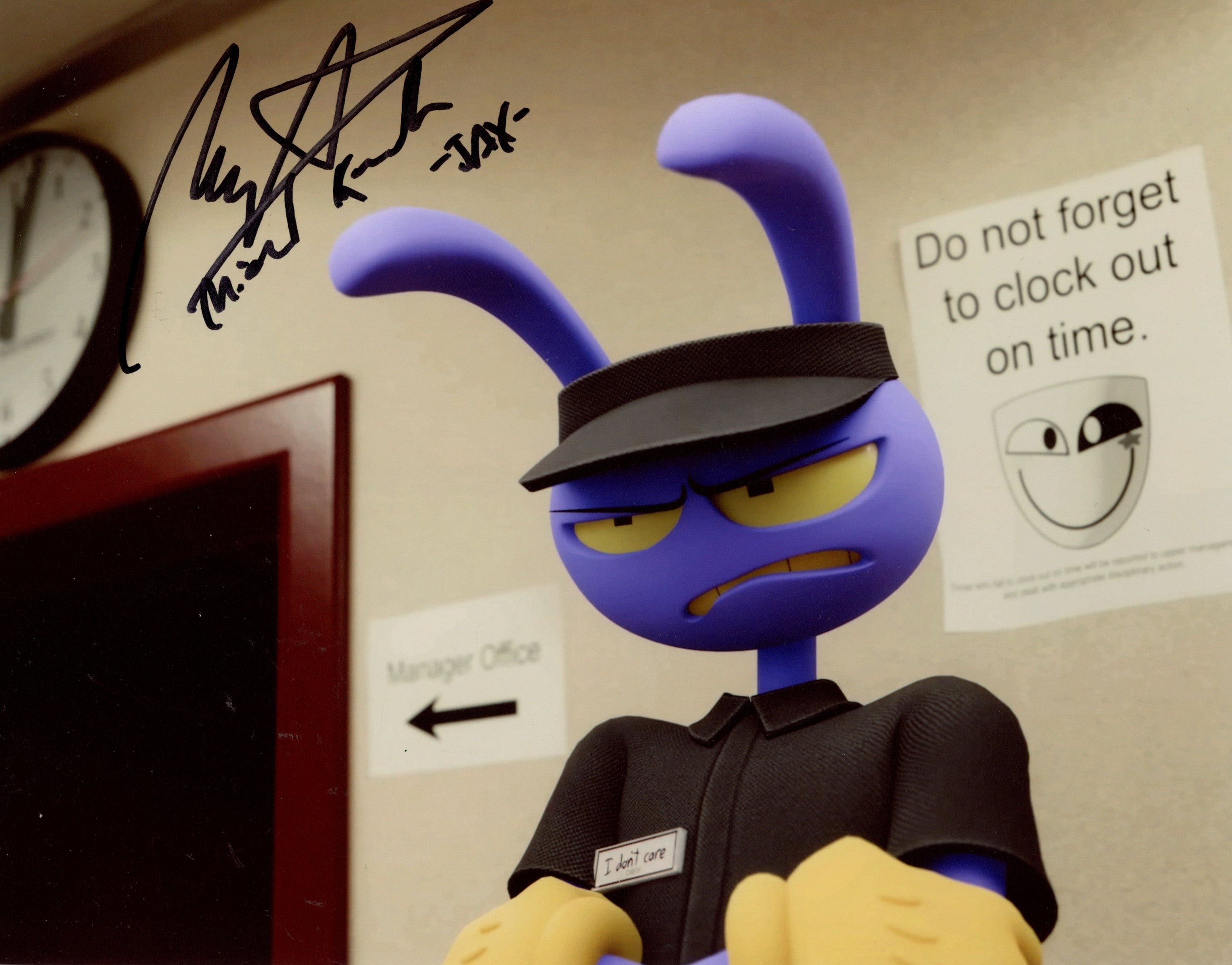 Michael Kovach The Amazing Digital Circus 8x10 Signed Photo