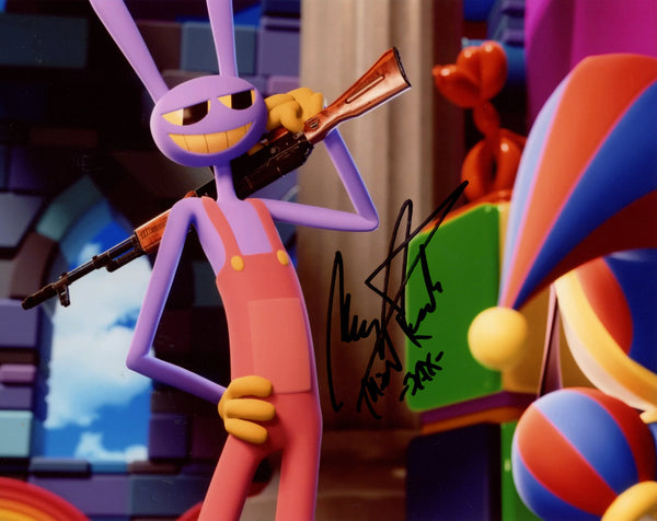 Michael Kovach The Amazing Digital Circus 8x10 Signed Photo