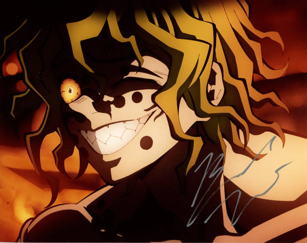 Brandon McInnis Demon Slayer 8x10 Signed Photo JSA Certified Autograph