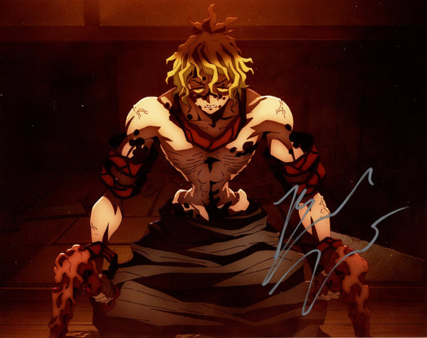 Brandon McInnis Demon Slayer 8x10 Signed Photo JSA Certified Autograph