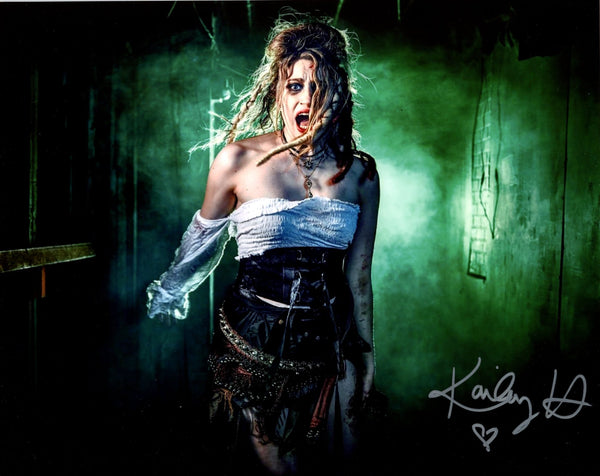 Kailey Hyman Terrifier 8x10 Signed Photo JSA Certified Autograph