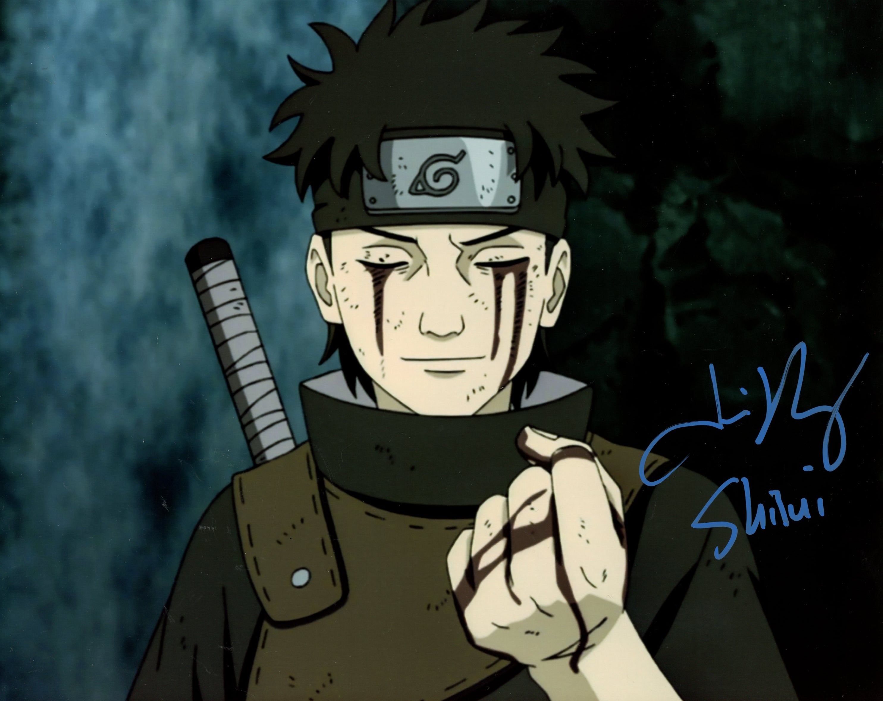 Nicolas Roye Naruto Shippuden 8x10 Signed Photo