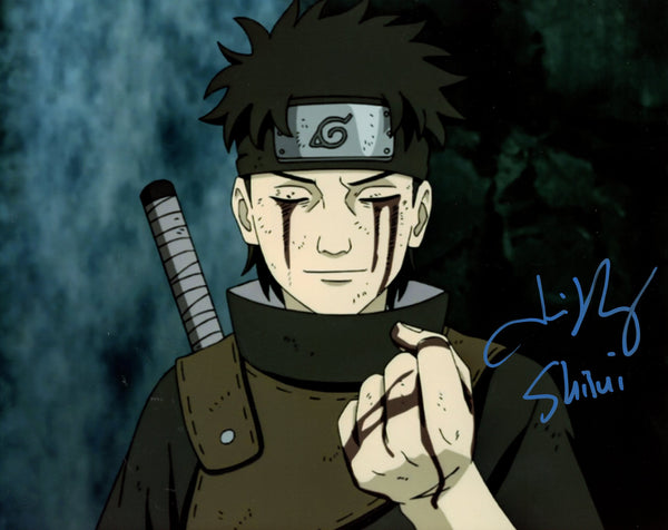 Nicolas Roye Naruto Shippuden 8x10 Signed Photo