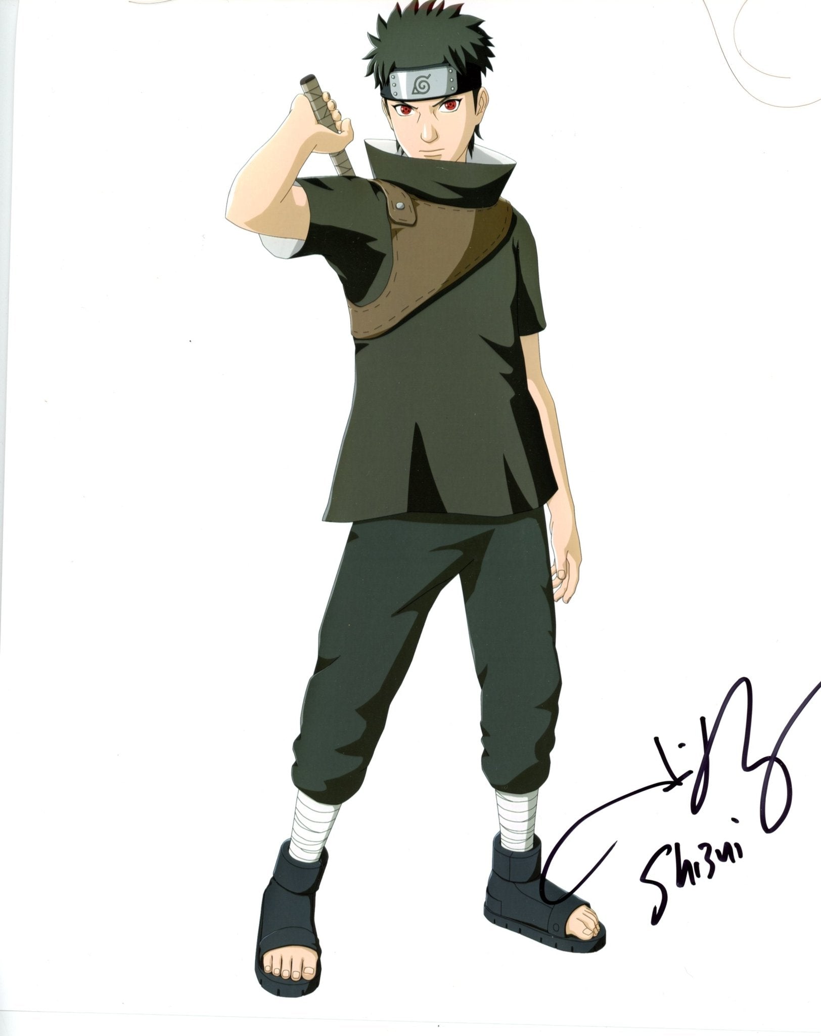 Nicolas Roye Naruto Shippuden 8x10 Signed Photo