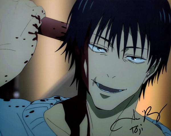Nicolas Roye Jujutsu Kaisen 8x10 Signed Photo