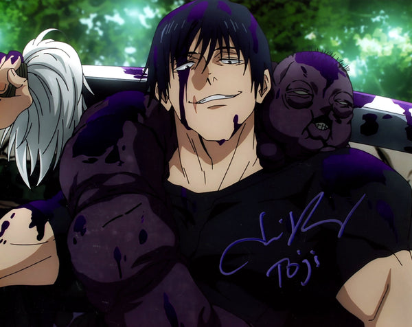 Nicolas Roye Jujutsu Kaisen 8x10 Signed Photo