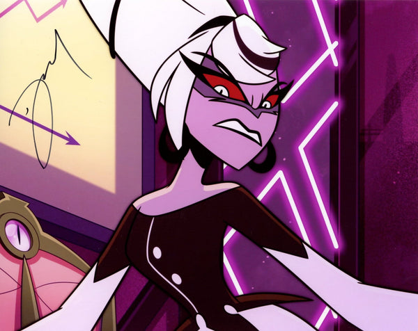 Daphne Rubin Vega Hazbin Hotel 8x10 Photo Signed JSA Certified Autograph