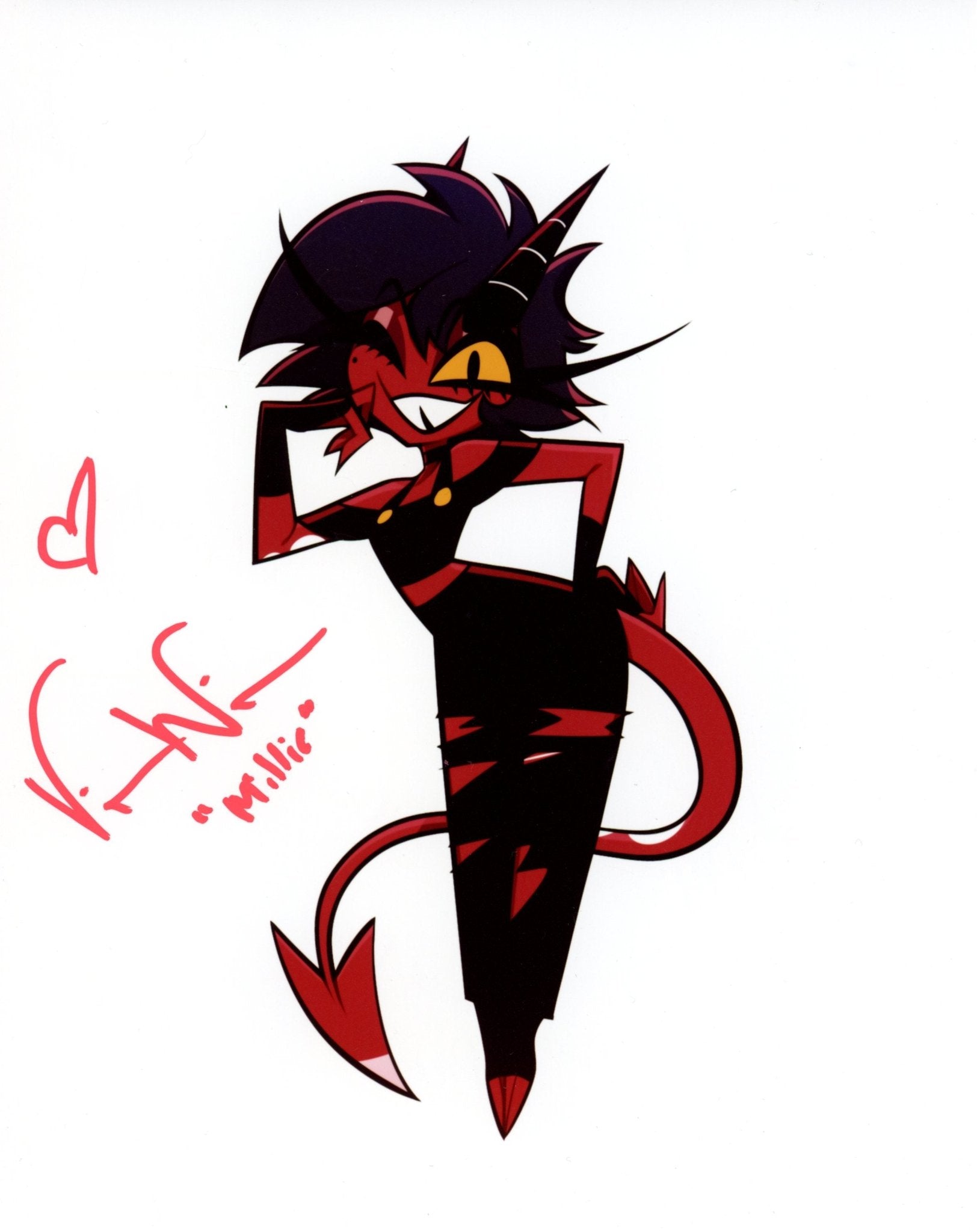 Vivian Nixon Williams Helluva Boss 8x10 Signed Photo JSA Certified Autograph