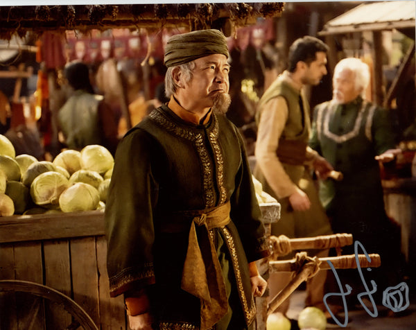 James Sie Avatar: The Airbender 8x10 Signed Photo JSA Certified Autograph
