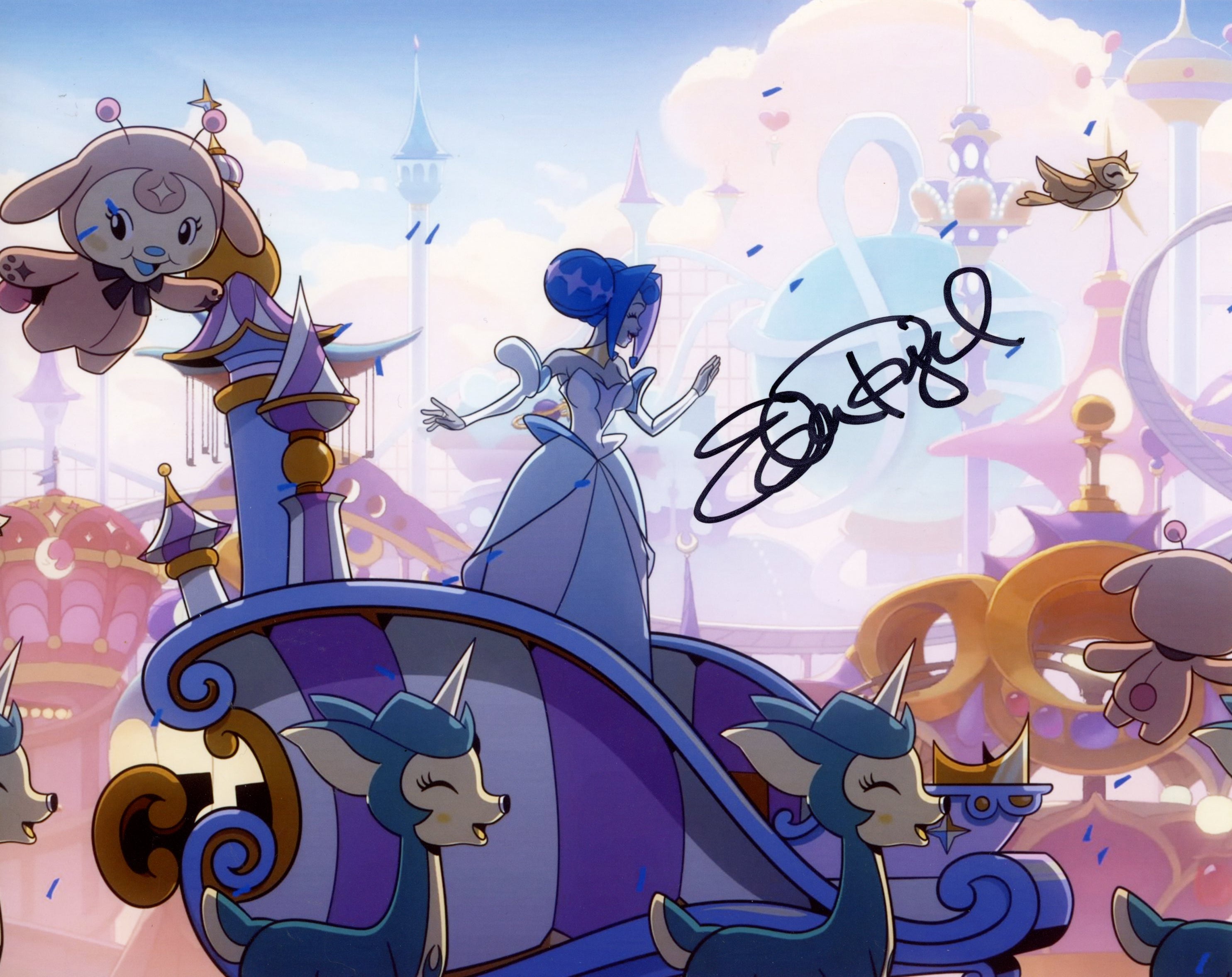 Eden Riegel Knights of Guinevere 8x10 Photo Signed