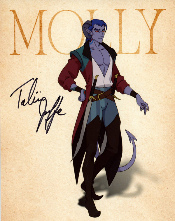 Taliesin Jaffe The Mighty Nein 8x10 Signed Photo