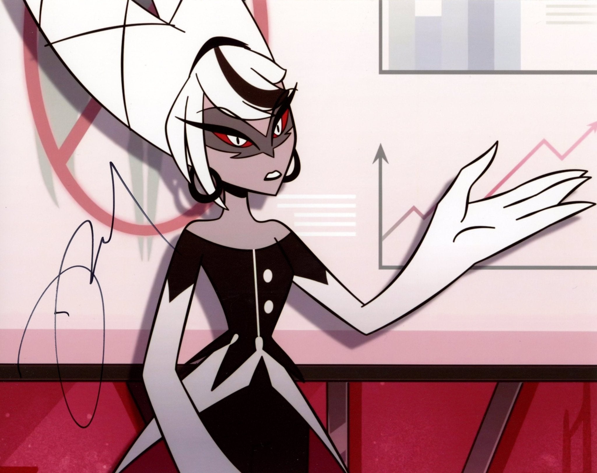 Daphne Rubin Vega Hazbin Hotel 8x10 Photo Signed JSA Certified Autograph