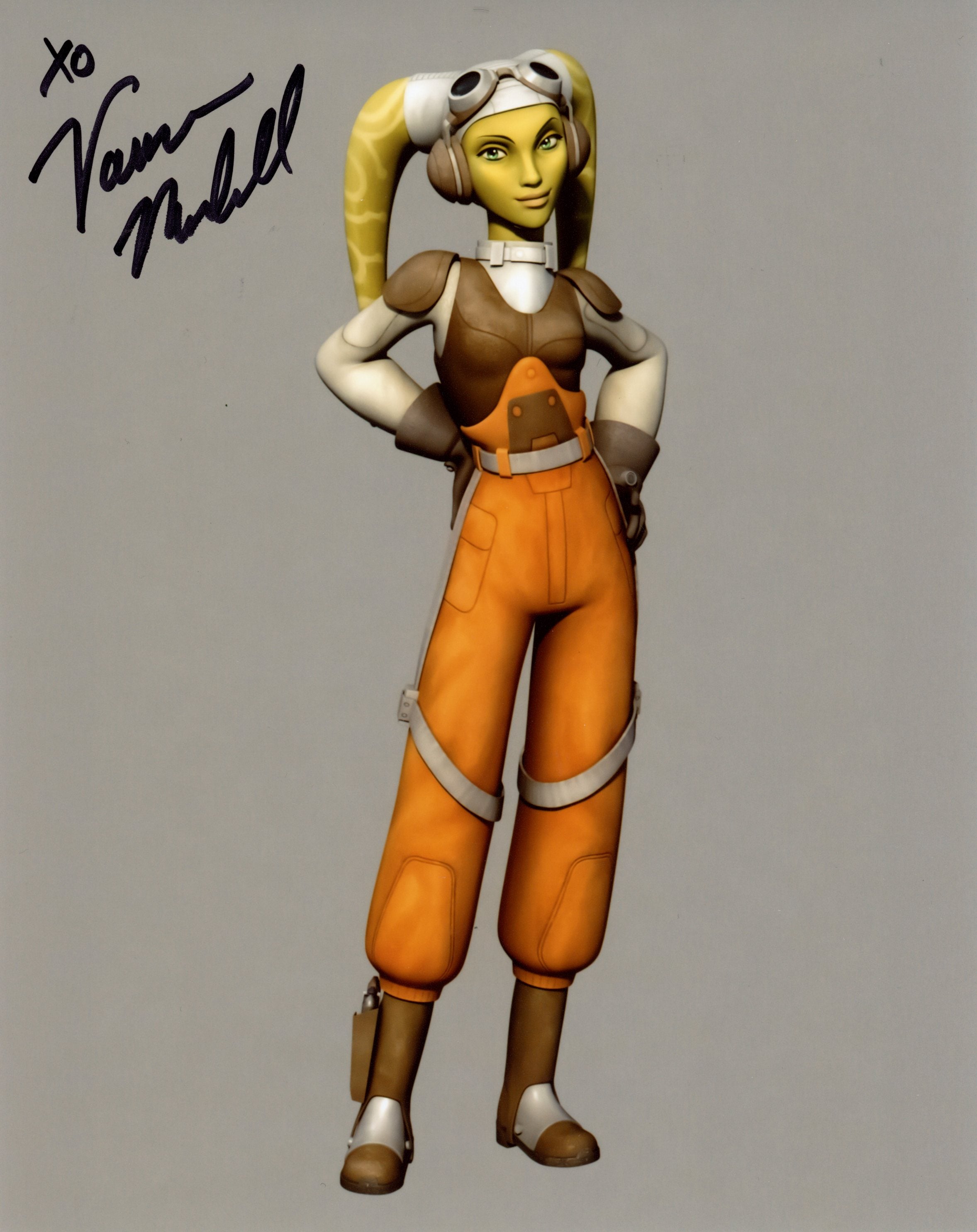 Vanessa Marshall Star Wars Rebels 8x10 Signed Photo