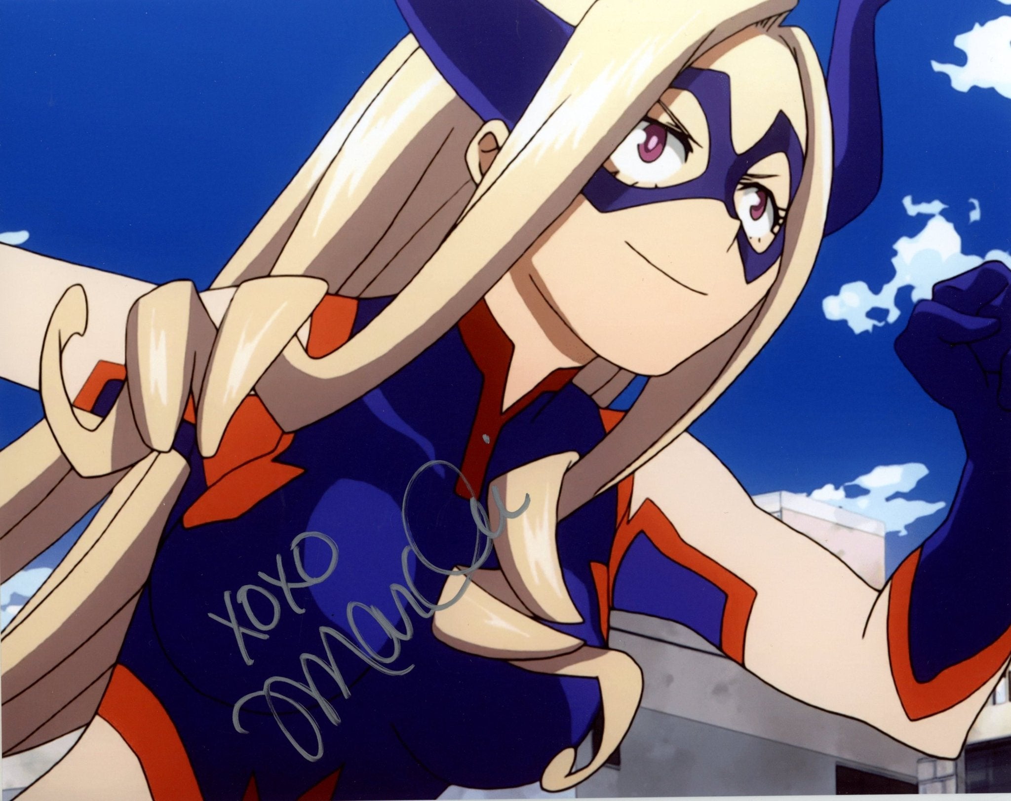 Jamie Marchi My Hero Academia 8x10 Photo Signed JSA Certified