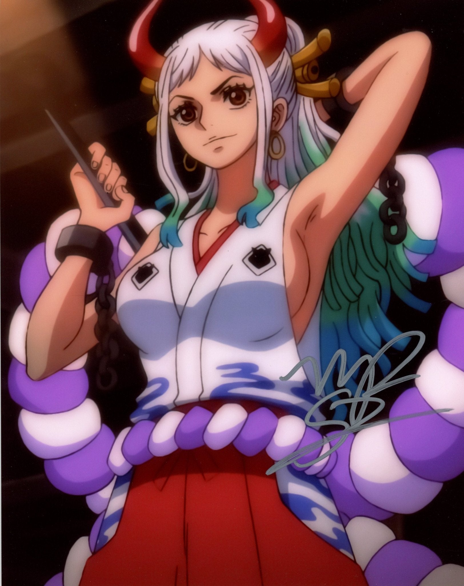 Michelle Rojas One Piece 8x10 Signed Photo JSA Certified Autograph