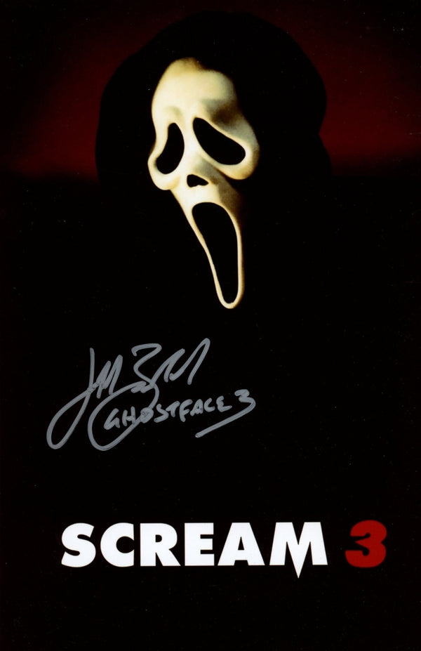 Jeff Brockton Scream 3 8x12 Signed Photo JSA Certified Autograph