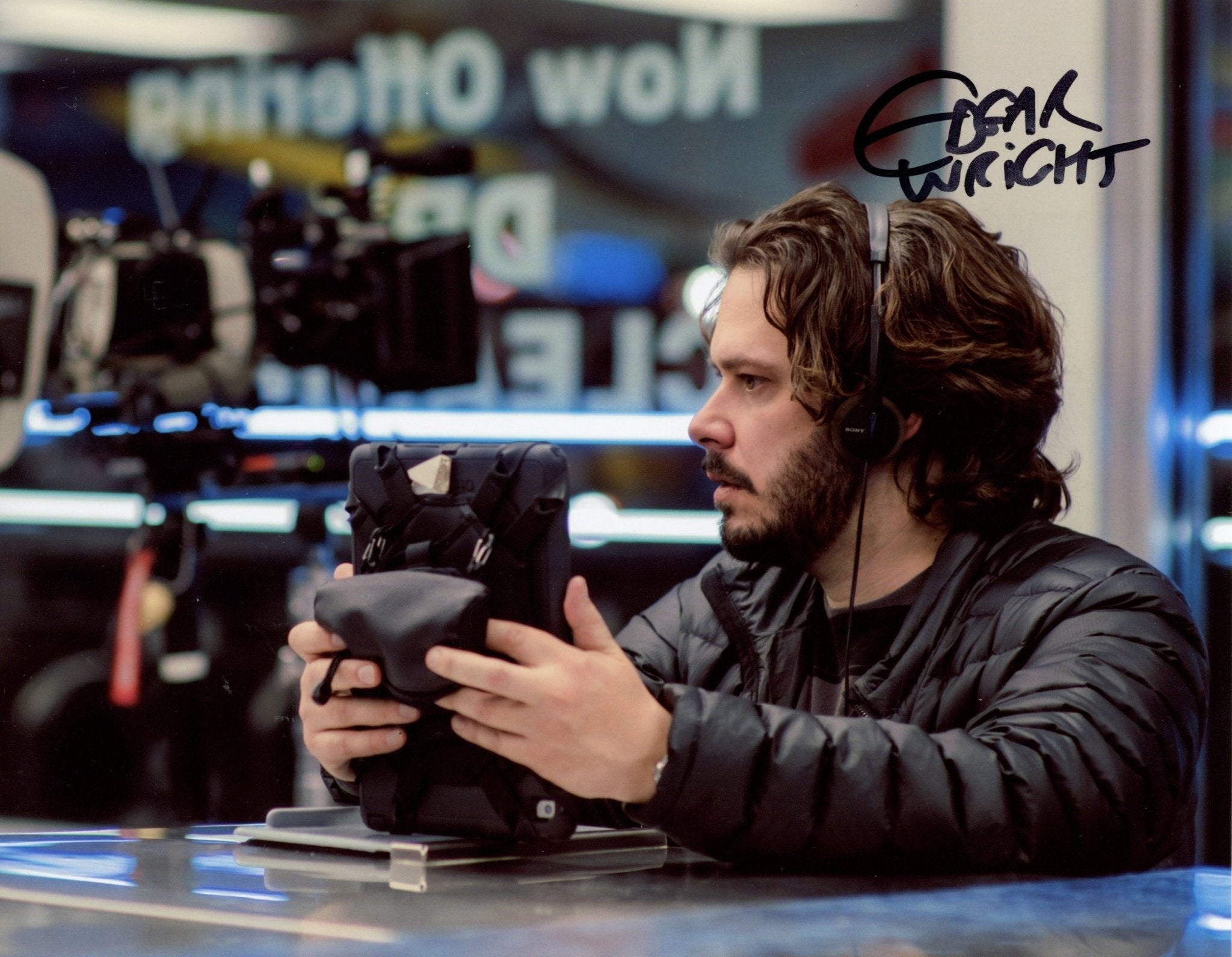 Edgar Wright 8x10 Signed Photo JSA Certified Autograph