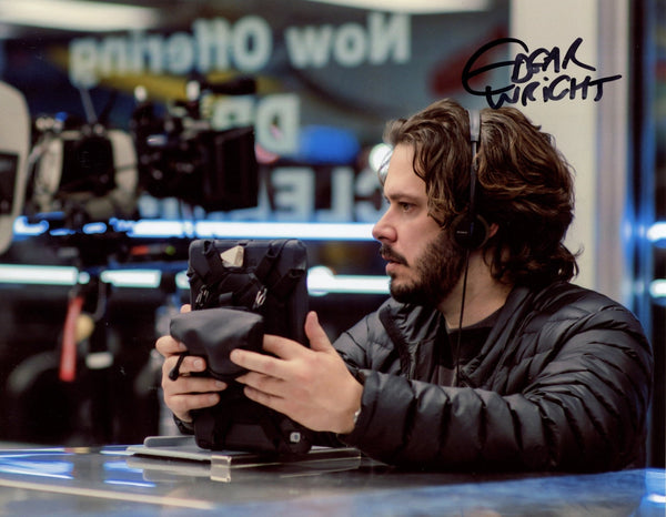Edgar Wright 8x10 Signed Photo JSA Certified Autograph