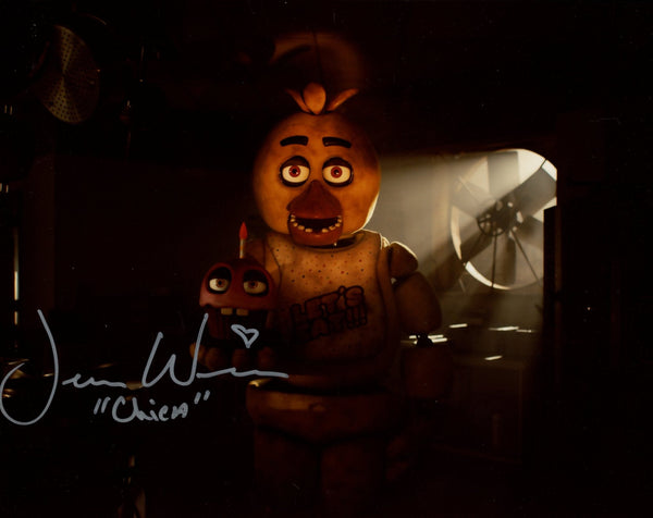 Jess Weiss Five Nights at Freddy's 8x10 Signed Photo JSA Certified Autograph