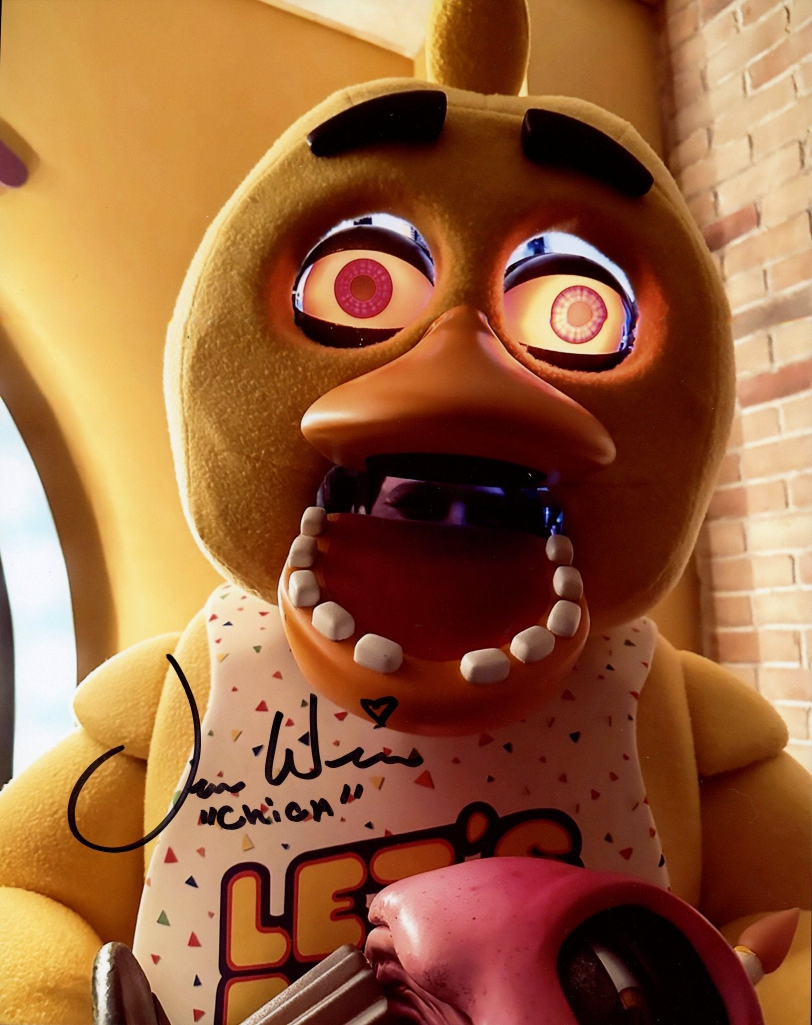 Jess Weiss Five Nights at Freddy's 8x10 Signed Photo JSA Certified Autograph