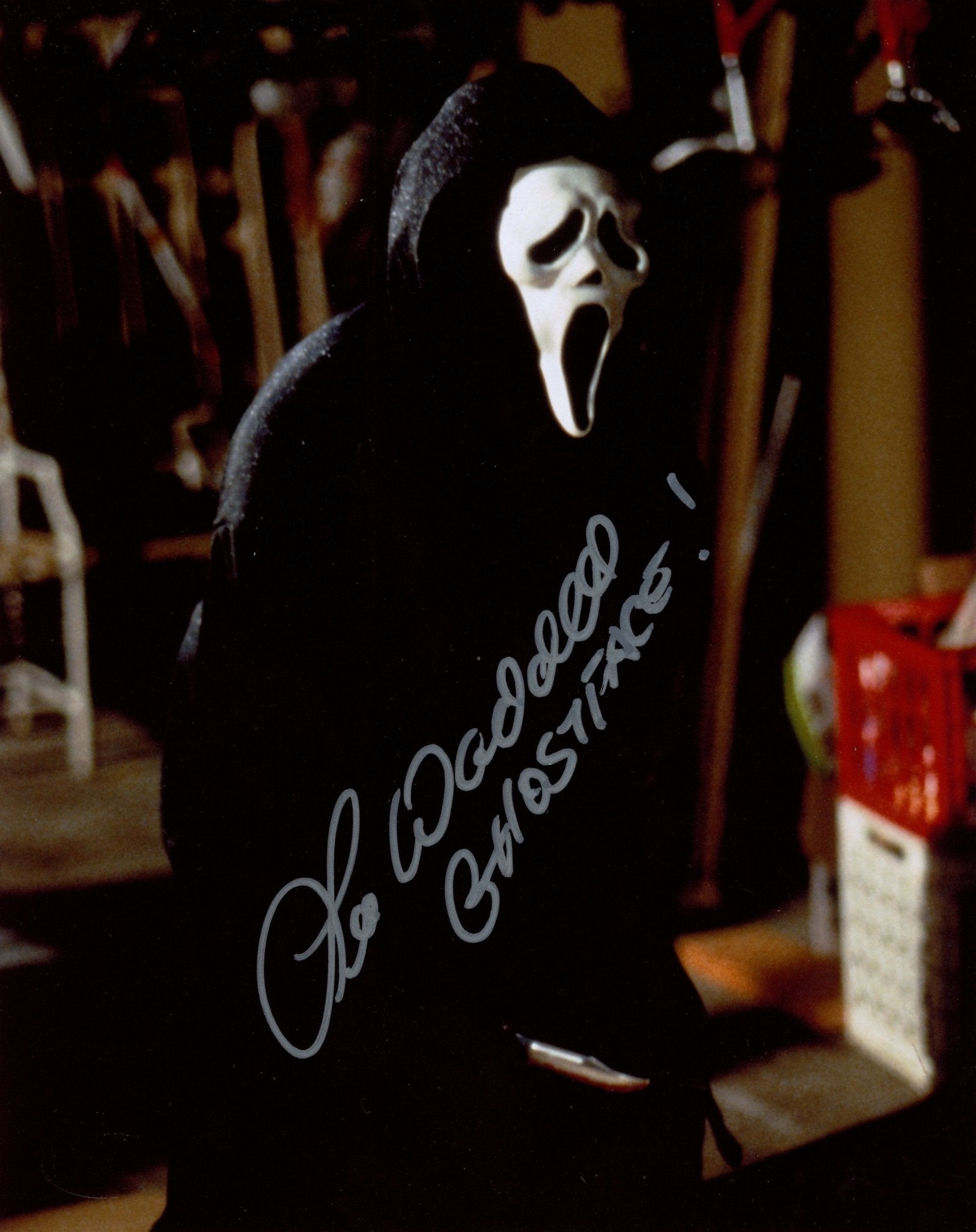 Lee Waddell Scream 8x10 Signed Photo JSA Certified Autograph