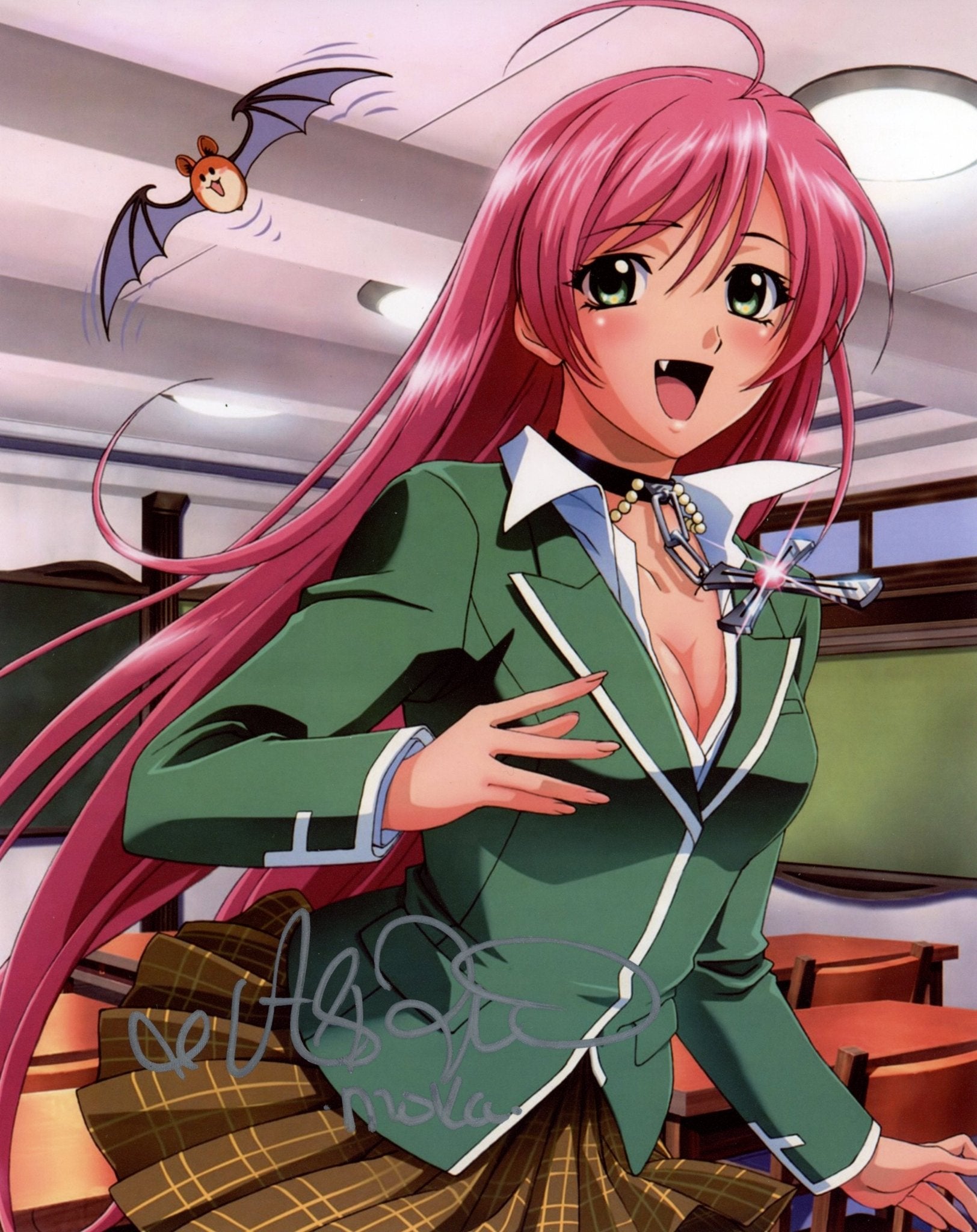 Alexis Tipton Rosario + Vampire 8x10 Signed Photo JSA Certified Autograph