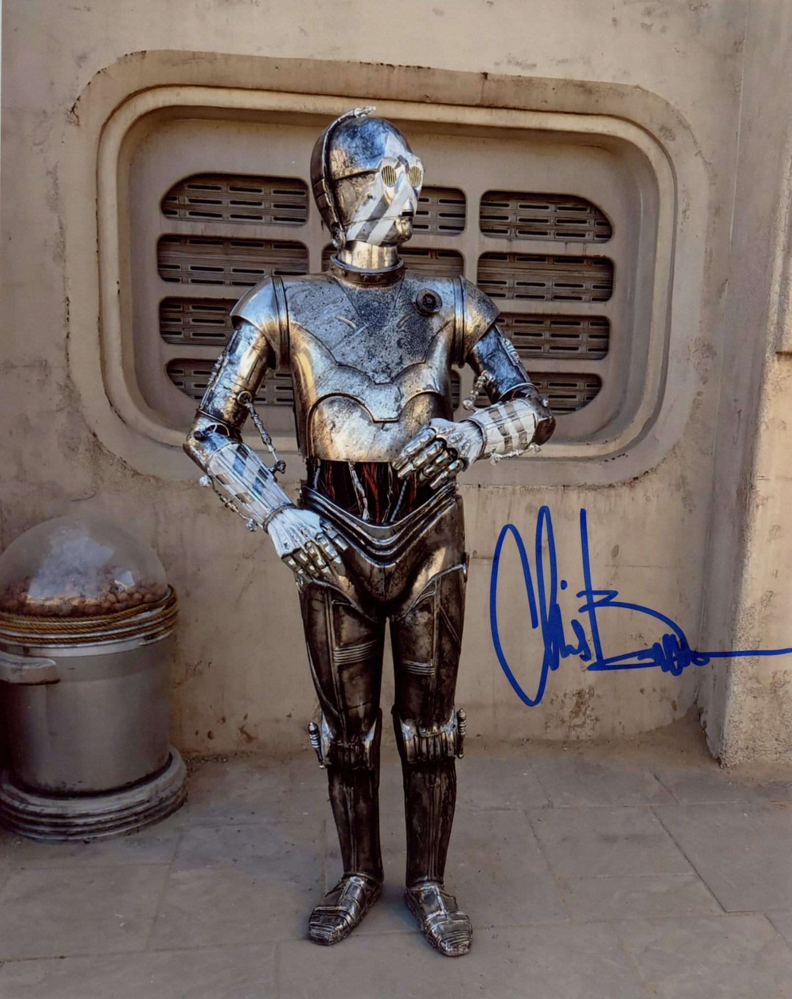 Chris Bartlett Star Wars: The Mandalorian 8x10 Signed Photo JSA Certified Autograph