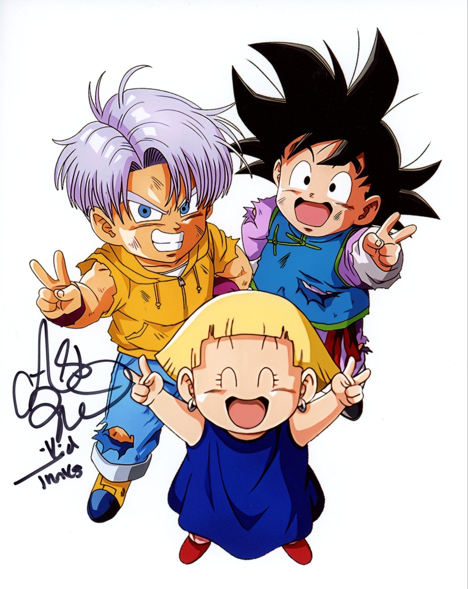 Alexis Tipton Dragon Ball Super 8x10 Signed Photo JSA Certified Autograph