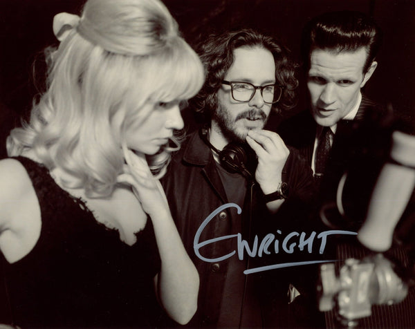 Edgar Wright Last Night in Soho 8x10 Signed Photo JSA Certified Autograph