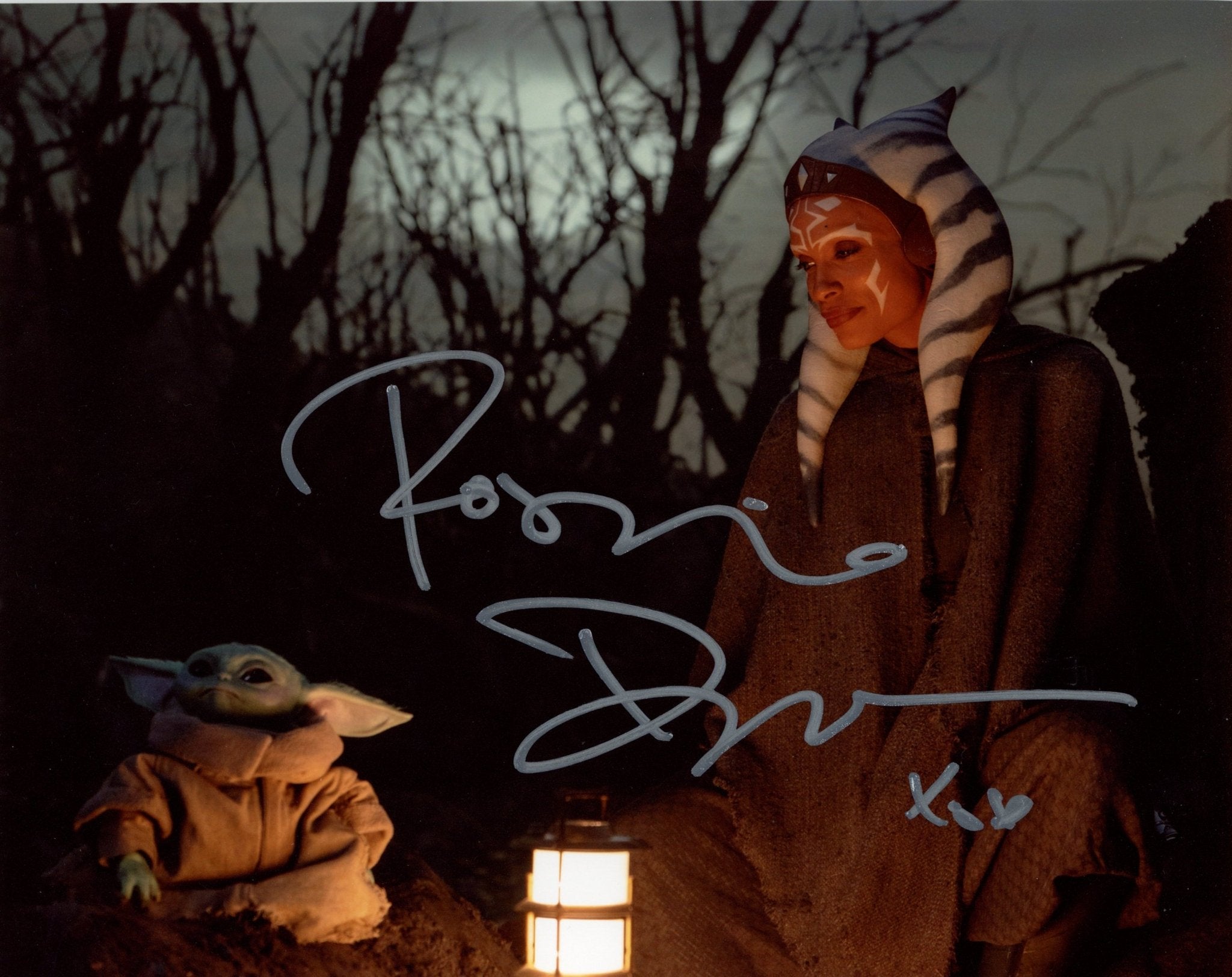 Rosario Dawson Star Wars Ahsoka 8x10 Signed Photo JSA Certified Autograph