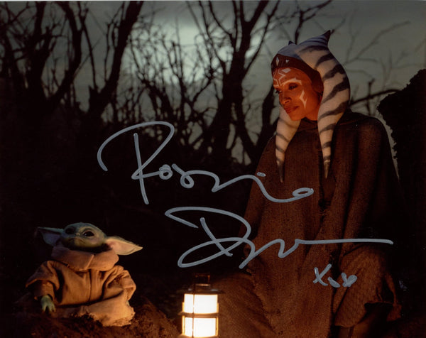 Rosario Dawson Star Wars Ahsoka 8x10 Signed Photo JSA Certified Autograph