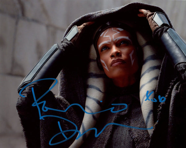 Rosario Dawson Star Wars Ahsoka 8x10 Signed Photo JSA Certified Autograph