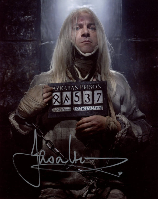 Jason Isaacs Harry Potter 8x10 Signed Photo JSA Certified Autograph