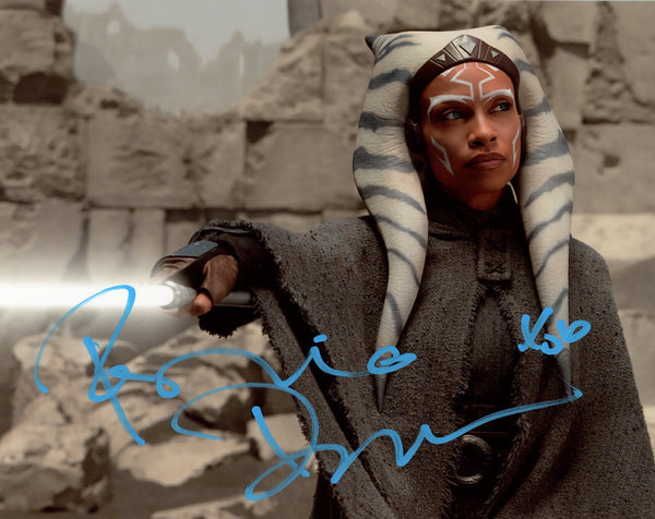Rosario Dawson Star Wars Ahsoka 8x10 Signed Photo JSA Certified Autograph